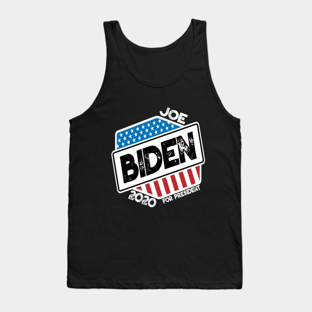 Joe Biden 2020 Tank Top by Ostakos